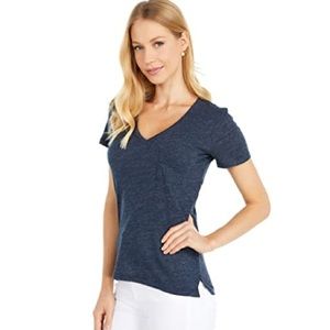 Madewell Whisper Cotton V-Neck Pocket Tee